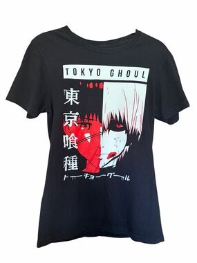 Tokyo Ghoul Graphic Short Sleeve Tee - Black/Red